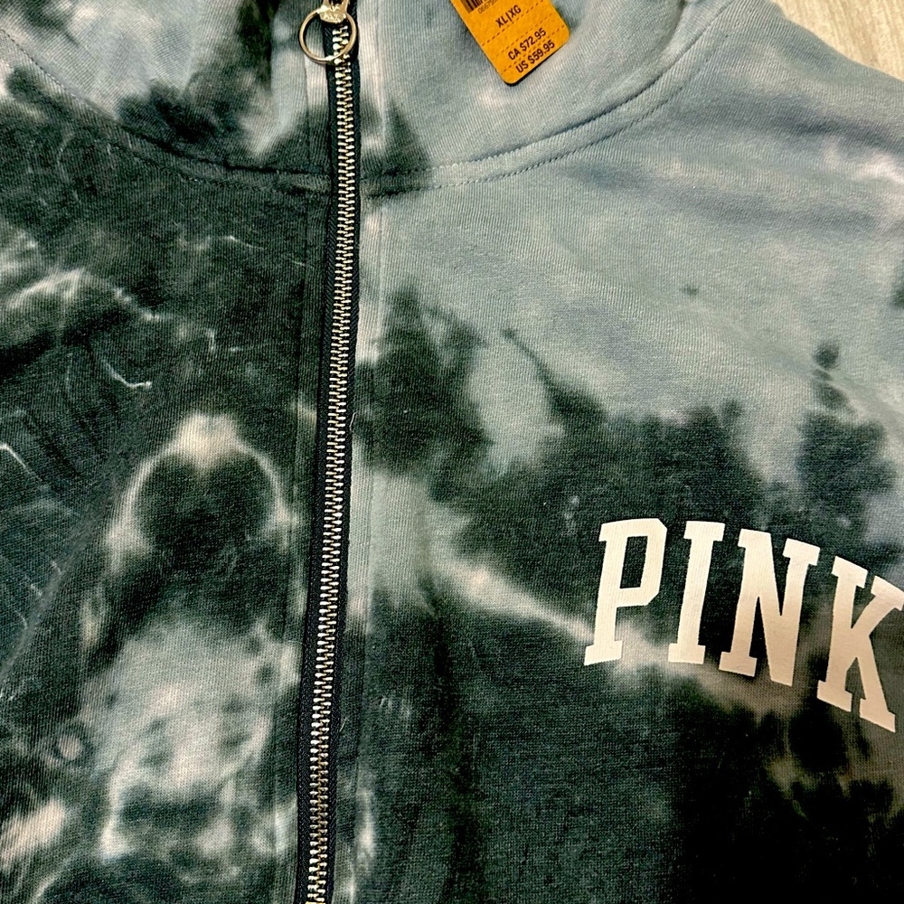 PINK Victoria Secret sweatshirt tie dye